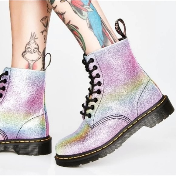 Dr martin rainbow on sale